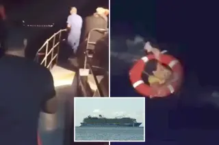 Cruise passenger survives 20-hour drift in Greek waters after jumping overboard