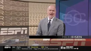 Rich Eisen Returns to Bristol for Nostalgic SportsCenter Night