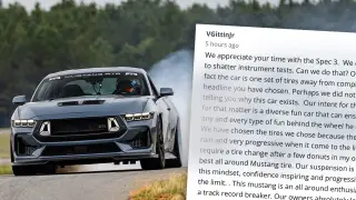 RTR Spec 3 Underperforms in Car and Driver Test as Gittin Jr. Claims AI Involvement