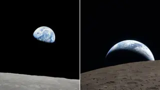 Earthset echoes Earthrise as Artemis II reveals 58 years of planetary change