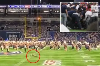 Air Force identifies Tech. Sgt. Ian Patterson as victim of fatal Alamodome fall
