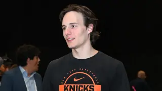 Kolek Stopped by Police at Knicks Parade, Responds with Humor