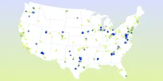 Interactive map catalogs 1,416 US data centers built or approved by 2025
