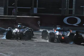 Alpine weighs response after Colapinto crash ends Baku race for both cars