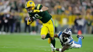 Christian Watson Returns to Field After Hospital Visit for Broken Rib in Packers Win