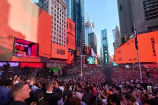 Madonna Drops Surprise Set at Times Square’s Secret, High-Tech Venue The Square