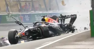 Verstappen’s Dutch Grand Prix send-off cut short by dramatic opening-lap crash