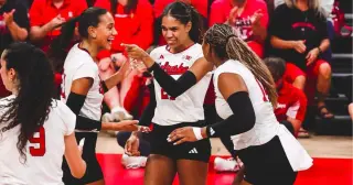 Top-Ranked Nebraska Surges Past Georgia Tech in Four-Set Win