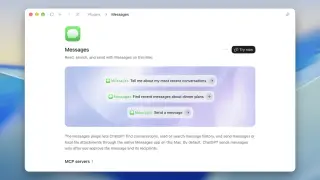 Mac ChatGPT Adds Apple Messages Plug-In for On-Device iMessage AI Help