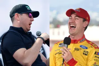 Busch and Logano keep the feud alive with on-track digs and off-track camaraderie
