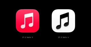 Apple Music Drops Red for Monochrome in iOS 27.2 Beta