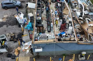 Isaias leaves four dead and widespread damage across Gulf Coast as it weakens inland
