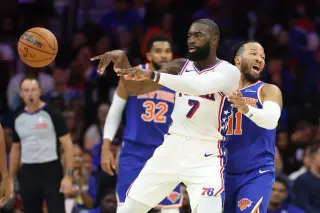 Brown leads Sixers to 120-97 preseason win as Hukporti suffers injury