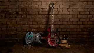 Gibson and Gears of War Unveil Limited-Edition Custom Guitars