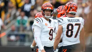 Harmon's strip sack seals 30-27 Steelers win over Bengals