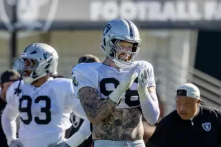 Cousins-Crosby dustup punctuates Raiders' Friday practice