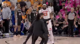 Fan invades court for Wembanyama selfie during Game 1 of the NBA Finals