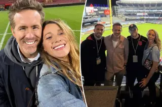 Blake Lively & Ryan Reynolds Enjoy NYC Family Outing at Wrexham Match With Their Four Kids