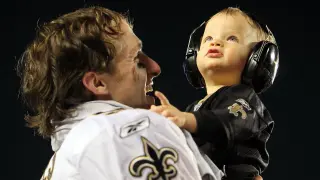 Baylen Brees Fires TD as Family Returns to New Orleans