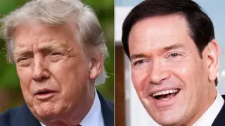 Trump Fails to Spot Rubio Seated One Foot Away at Security Summit