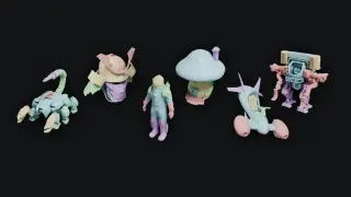 CubePart Enables Open-Vocabulary, Part-Controllable 3D Assets for Games