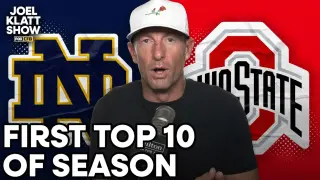 Klatt Reorders Top 10 After Week 1: Oregon Falls, Ohio State Reclaims No. 1
