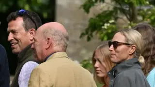 Zara Tindall Steps Out in Casual-Chic at Cirencester Church Rehearsal