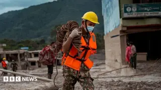 Fifth day of rescue as Nepal-Tibet floods leave thousands missing