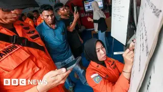 Indonesian ferry vanishes in Java Sea; 1 dead, 102 rescued