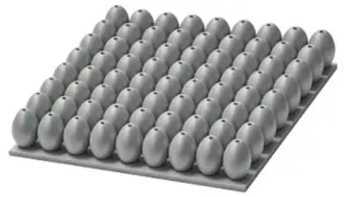 Eggshell metastructures could harden spacecraft against space debris