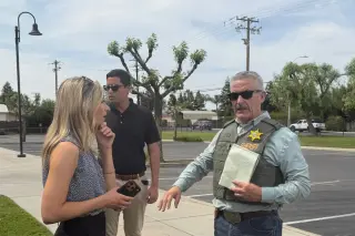 Armored vehicle ends Porterville eviction standoff after deputy's death