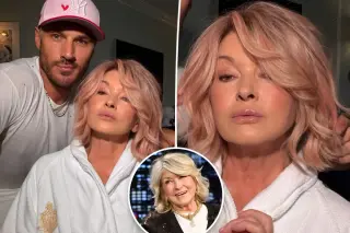 Martha Stewart Rocks Rose-Gold Pink Hair at 85