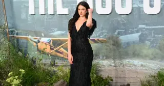 Margaret Qualley Debuts Chanel Half-Shoe Moment on the London Red Carpet