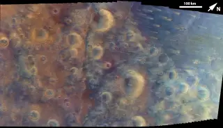 NASA's Psyche mission yields rare Mars views during gravity assist
