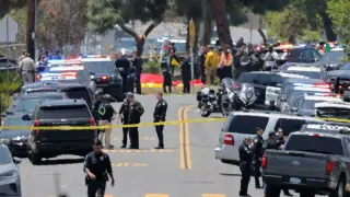 San Diego mosque shooting: two teenage suspects found dead near scene, investigation underway
