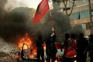 Albania's 'Flamingo Revolution' Escalates into Violent Street War as Rama Defies Demands