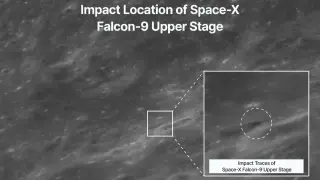 Danuri’s Moon photos reveal fresh crater from SpaceX debris