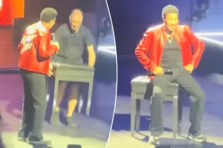 Lionel Richie’s onstage chair moment foreshadows health scare and ICU visit