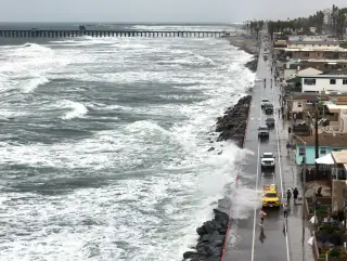 Tropical Storm Rachel Delivers Record Rain and Coastal Damage Across Southern California and Nevada