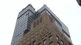 Buckled Beams Force Evacuation at Midtown Manhattan Construction Site