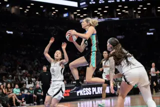 Aces rest stars to guard health, suffer blowout at hands of Liberty