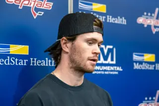Capitals push to lock in Connor McMichael as contract talks begin