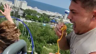 On-ride nuggets stunt earns influencer a lifetime Six Flags ban