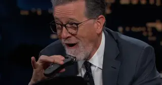 Colbert Goes Full Shave, Tops Late Night This Week