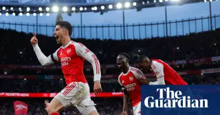Havertz header seals nervy Arsenal win as title bid stays alive
