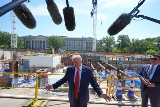 Trump rails at courts and Congress as White House ballroom stalls