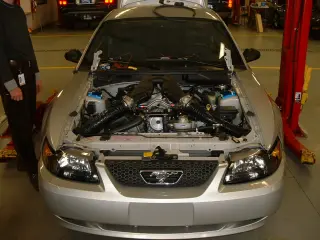 Ford’s One‑Off Mustang V-10 Roars to Life on the Dyno, Delivering 510 HP at the Wheels