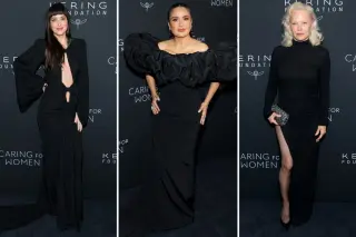 Salma Hayek and Pamela Anderson Headline 5th Annual Kering Foundation Gala for Gender-Based Violence