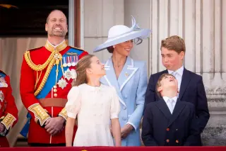 Royal Family Reveals Candid Moments From Trooping the Colour
