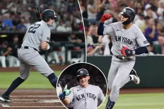 Judge-less Yankees roar in 9-2 victory over Diamondbacks